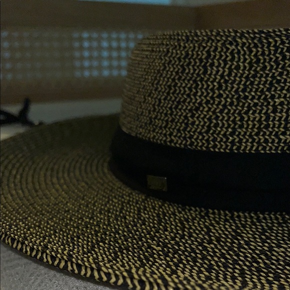 Stylish Black and Tan Hat